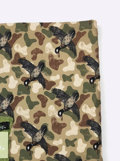 Personalized Camo Duck Minky Blanket - Tiny Tots Boutique