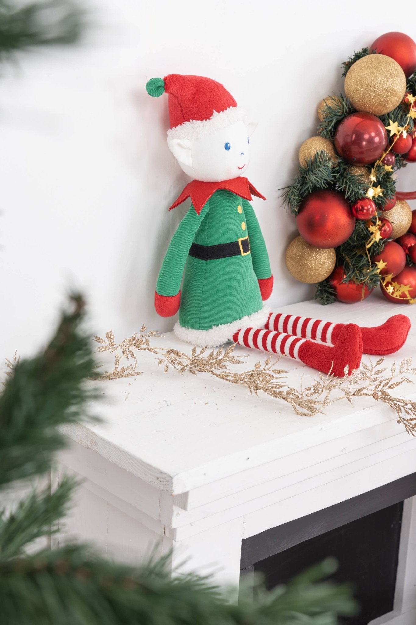 Personalized Christmas Elf Plush Toy - Tiny Tots Boutique