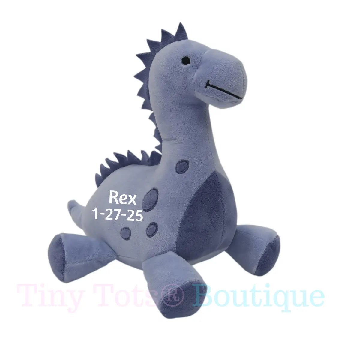 Personalized Dinosaur Plush Toy - Tiny Tots Boutique