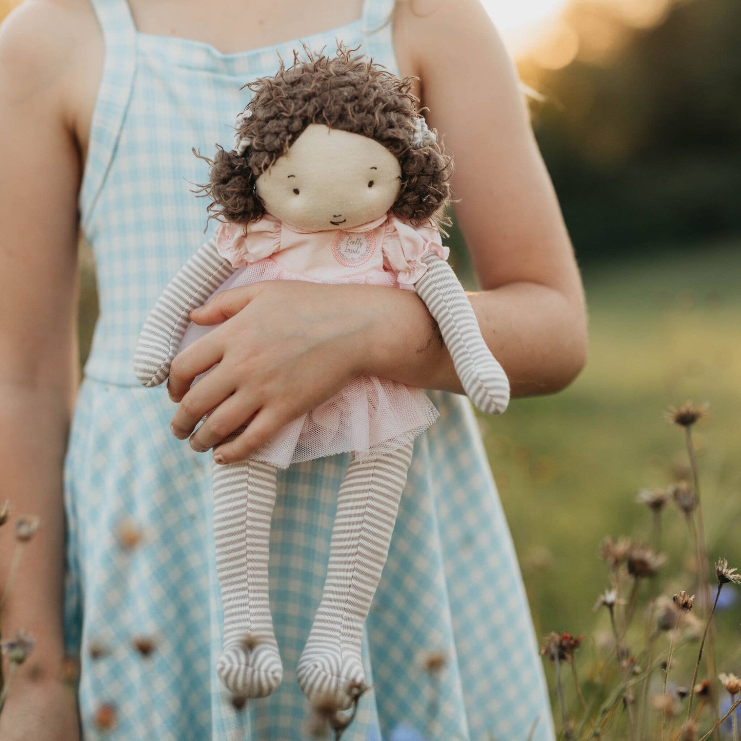 Personalized Elsie Doll - Brown Hair - Tiny Tots Boutique