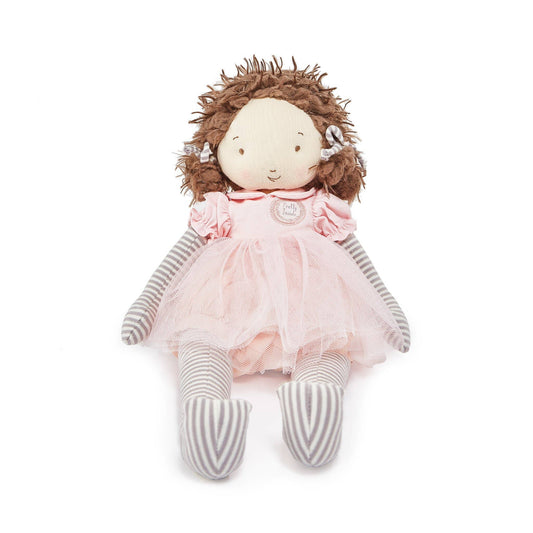 Personalized Elsie Doll - Brown Hair - Tiny Tots Boutique