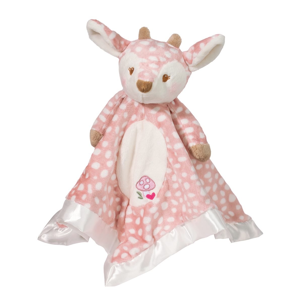 Personalized Farrah Pink Fawn Snuggler - Security Baby Blanket Lovey - Tiny Tots Boutique