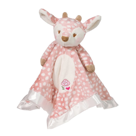 Personalized Farrah Pink Fawn Snuggler - Security Baby Blanket Lovey - Tiny Tots Boutique