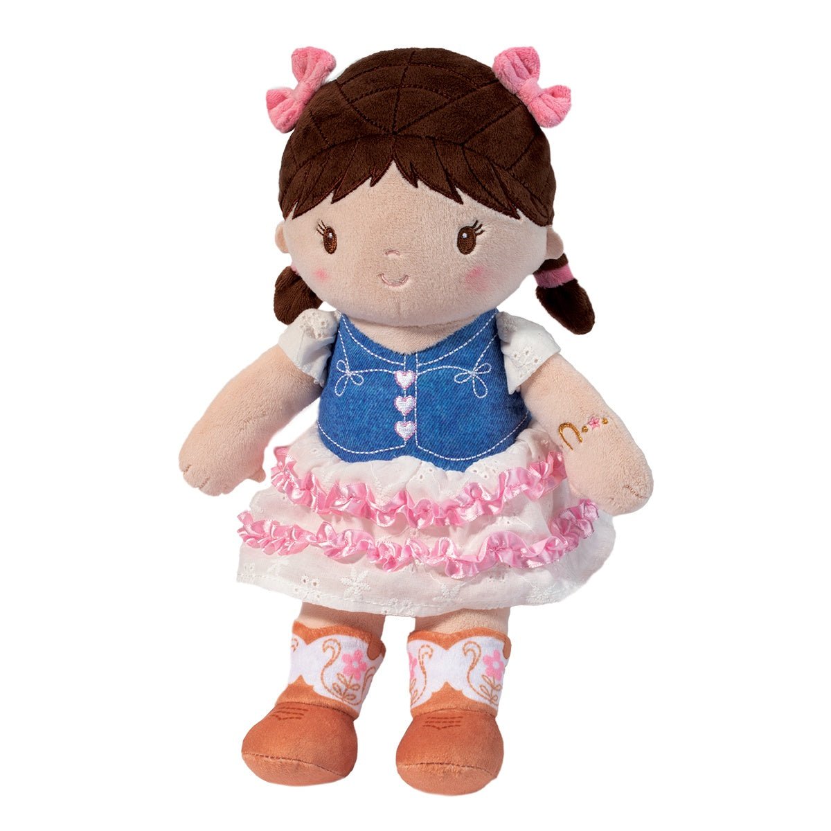 Personalized Fran Cowgirl Plush Doll - Tiny Tots Boutique