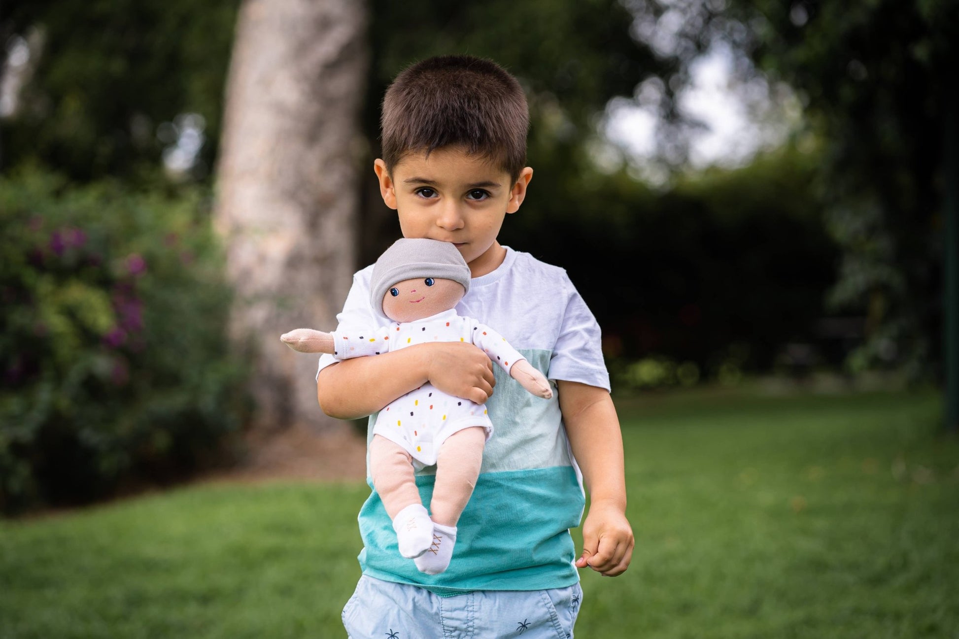 Personalized Gender Neutral Plush Doll - Tiny Tots Boutique