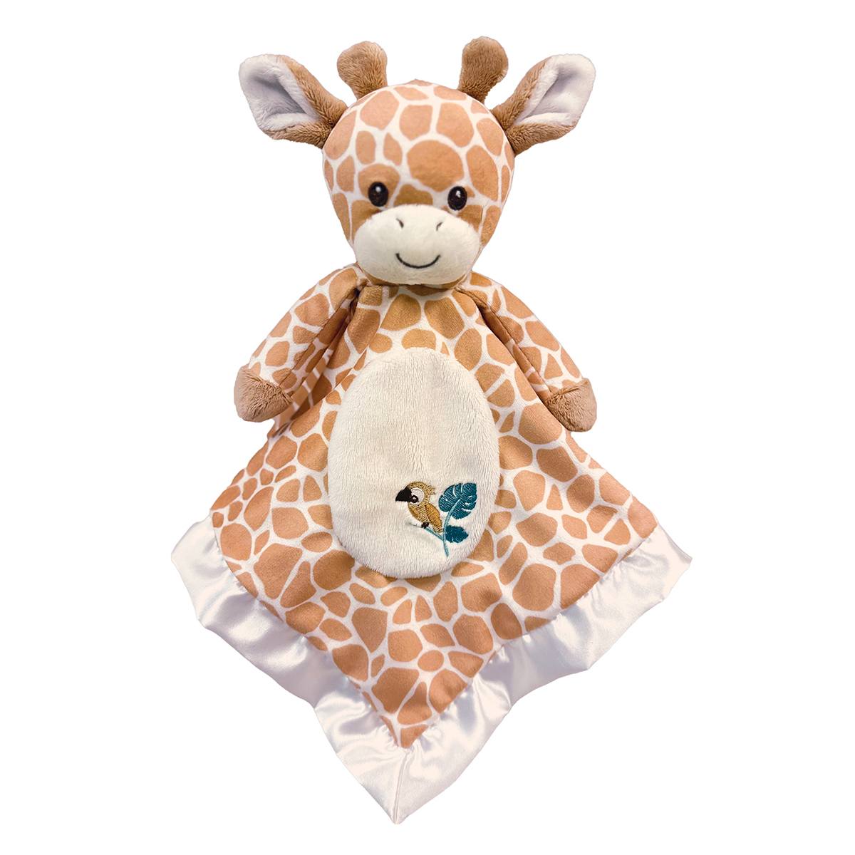 Personalized Georgie Giraffe Snuggler - Security Baby Blanket Lovey - Tiny Tots Boutique