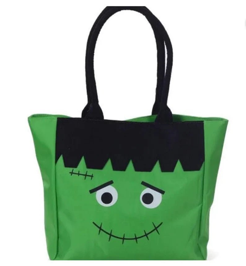 Personalized Halloween Tote - Reuseable - Tiny Tots Boutique