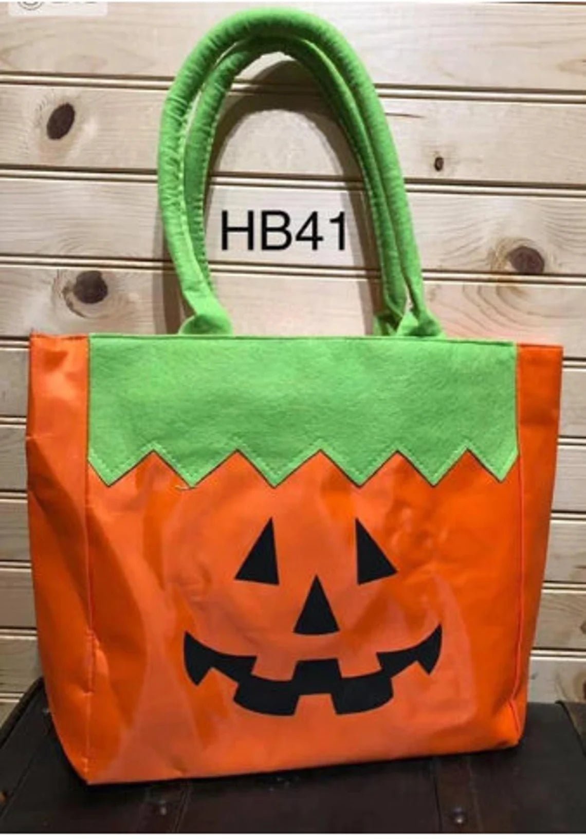 Personalized Halloween Tote - Reuseable - Tiny Tots Boutique