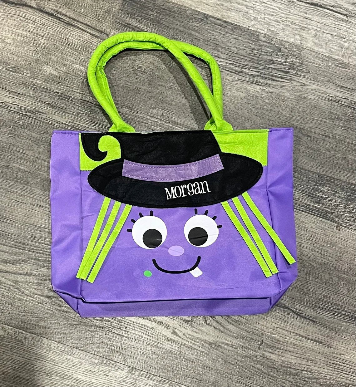 Personalized Halloween Tote - Reuseable - Tiny Tots Boutique