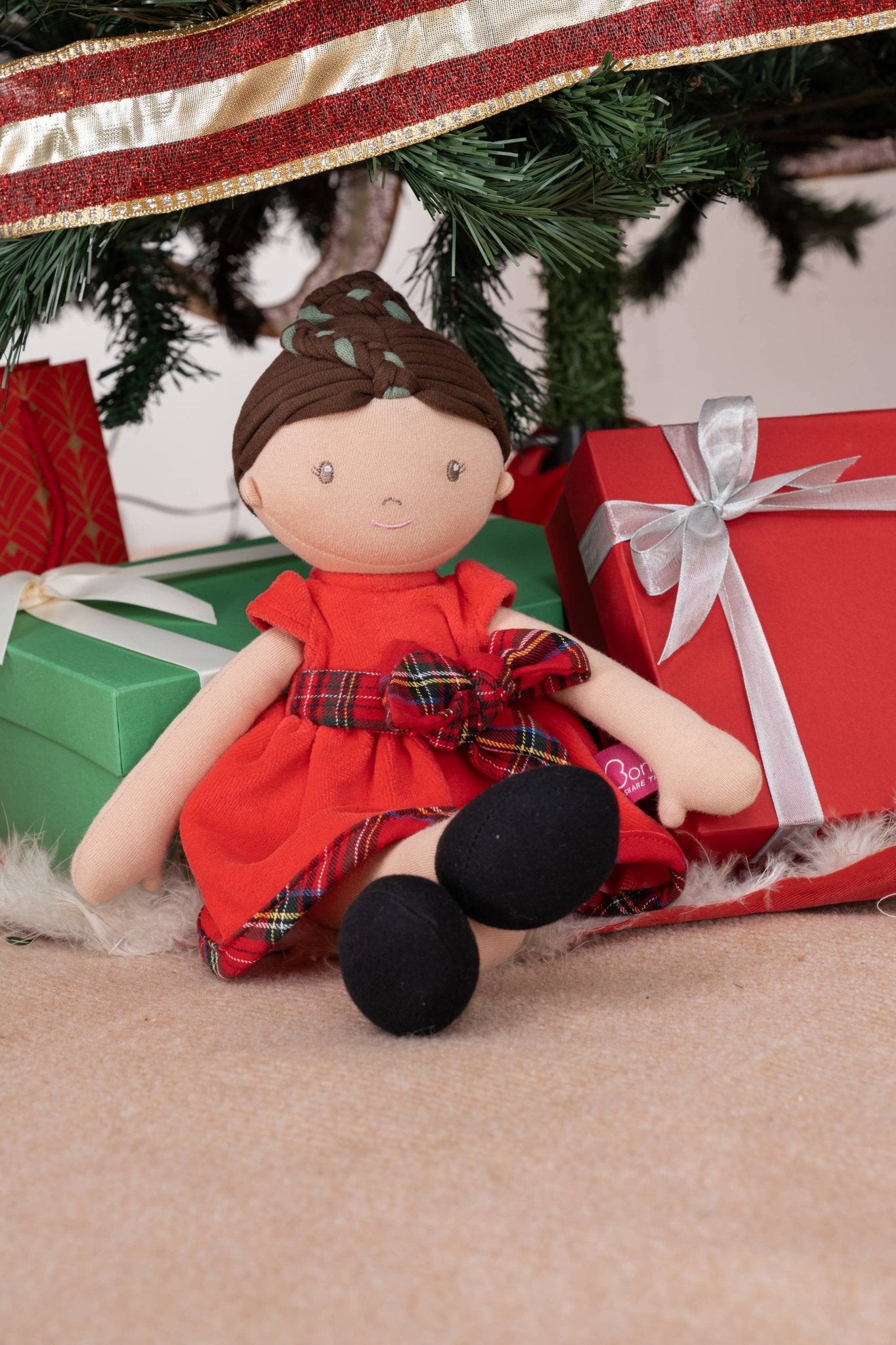 Personalized Holiday Doll - Tiny Tots Boutique