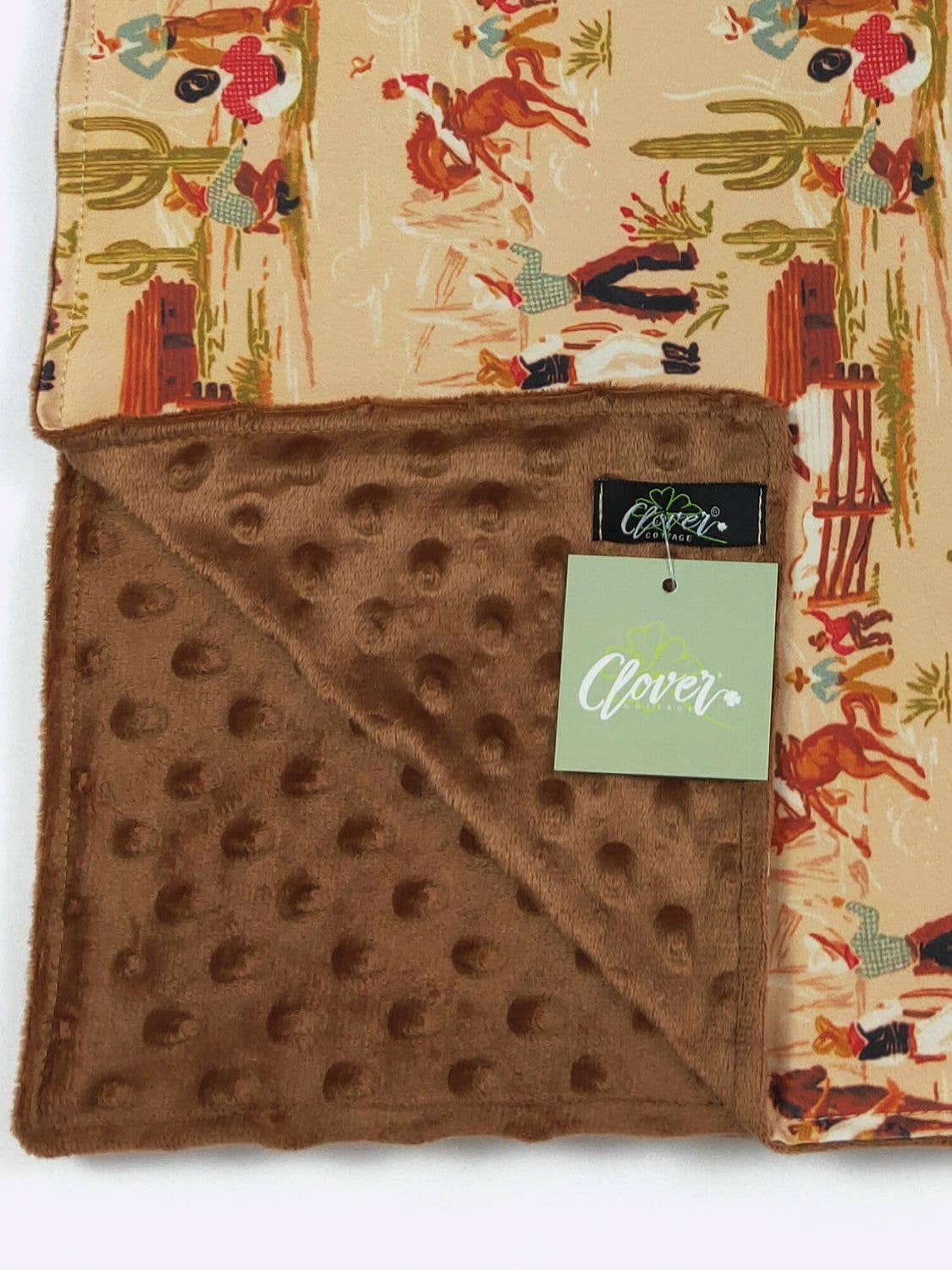 Personalized Home on the Range Minky Blanket - Tiny Tots Boutique