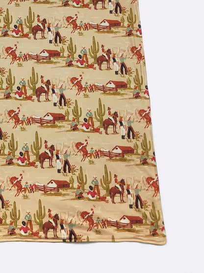 Personalized Home on the Range Minky Blanket - Tiny Tots Boutique