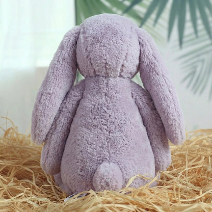 Personalized Lilac Plush Bunny - Custom Embroidered Name - Tiny Tots Boutique