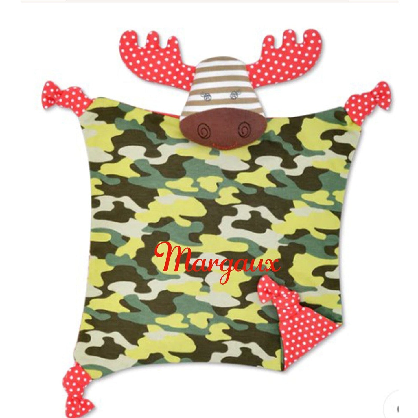 Personalized Military Camo Baby Lovey - Tiny Tots Boutique
