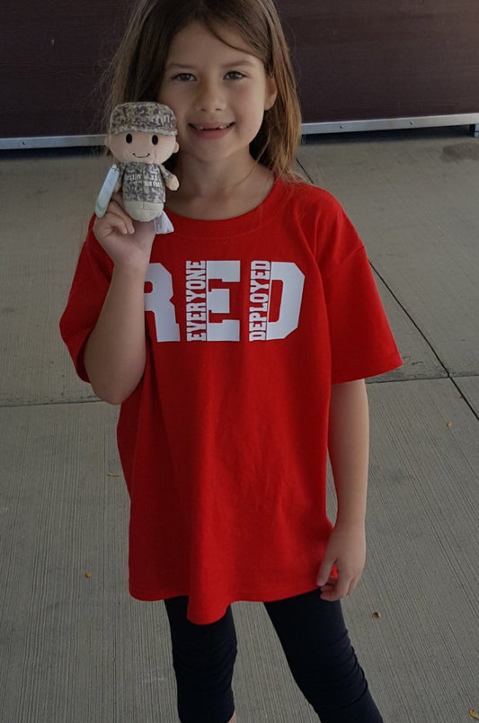 Personalized Military Camo Itty Bitty Soldier - Custom Name & Branch of Service - Tiny Tots Boutique