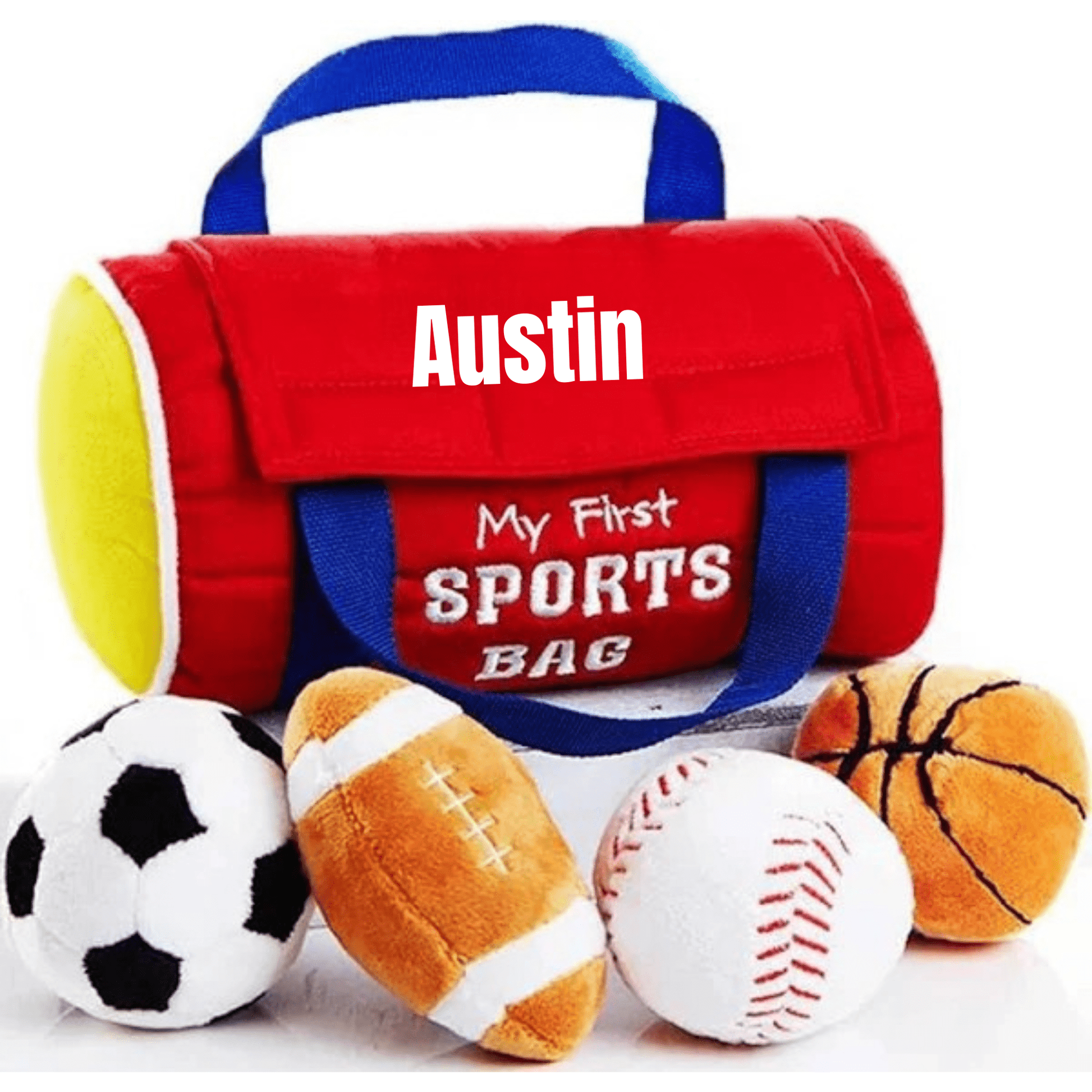 Personalized My First Sports Bag - Tiny Tots Boutique