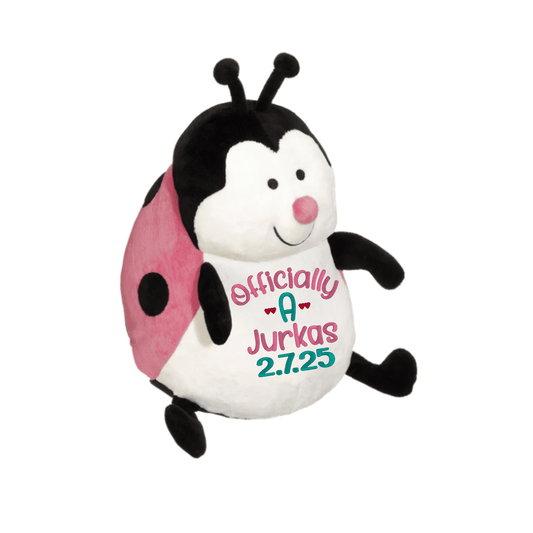 Personalized "Officially A" Adoption Stuffed Animal - Tiny Tots Boutique