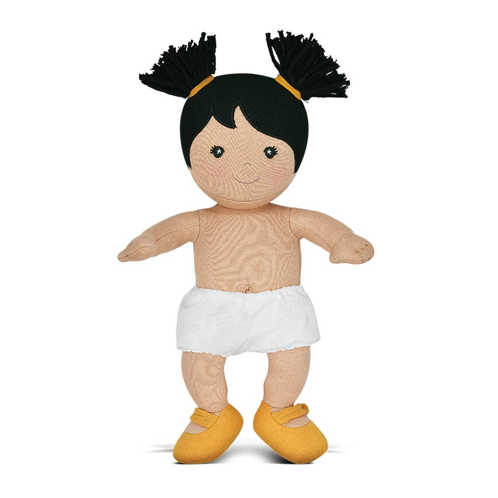 Personalized Organic Plush Doll - Gwen - Tiny Tots Boutique