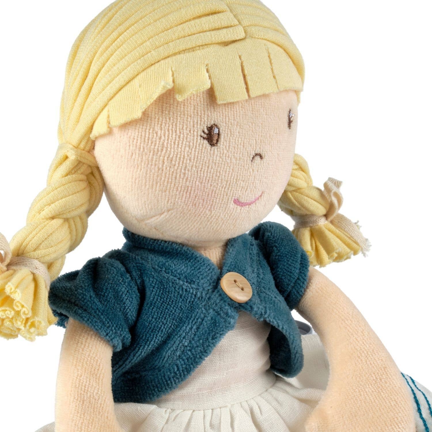 Personalized Organic Plush Doll - Lily - Tiny Tots Boutique