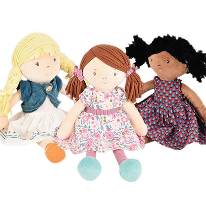 Personalized Organic Plush Doll - Lily - Tiny Tots Boutique