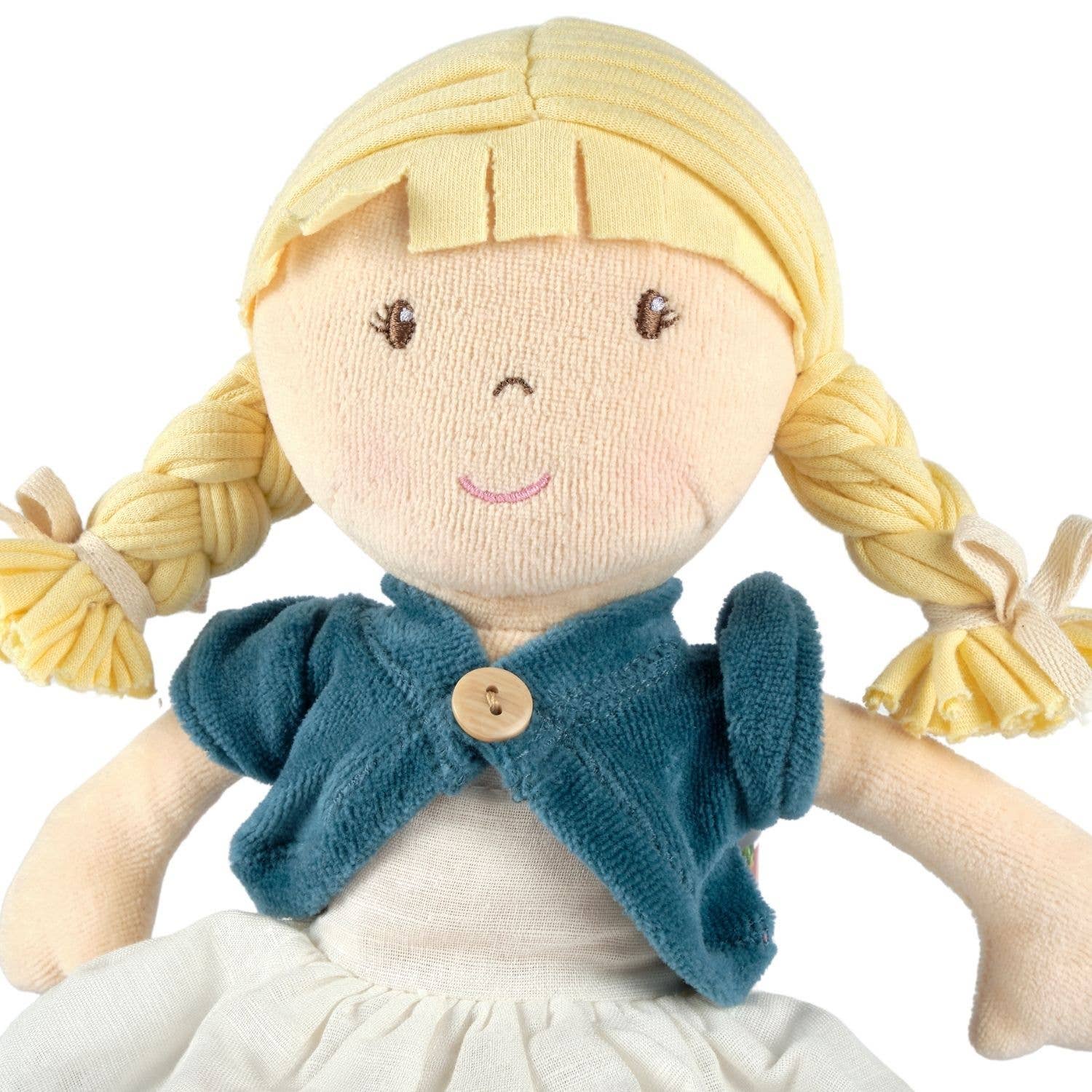 Personalized Organic Plush Doll - Lily - Tiny Tots Boutique