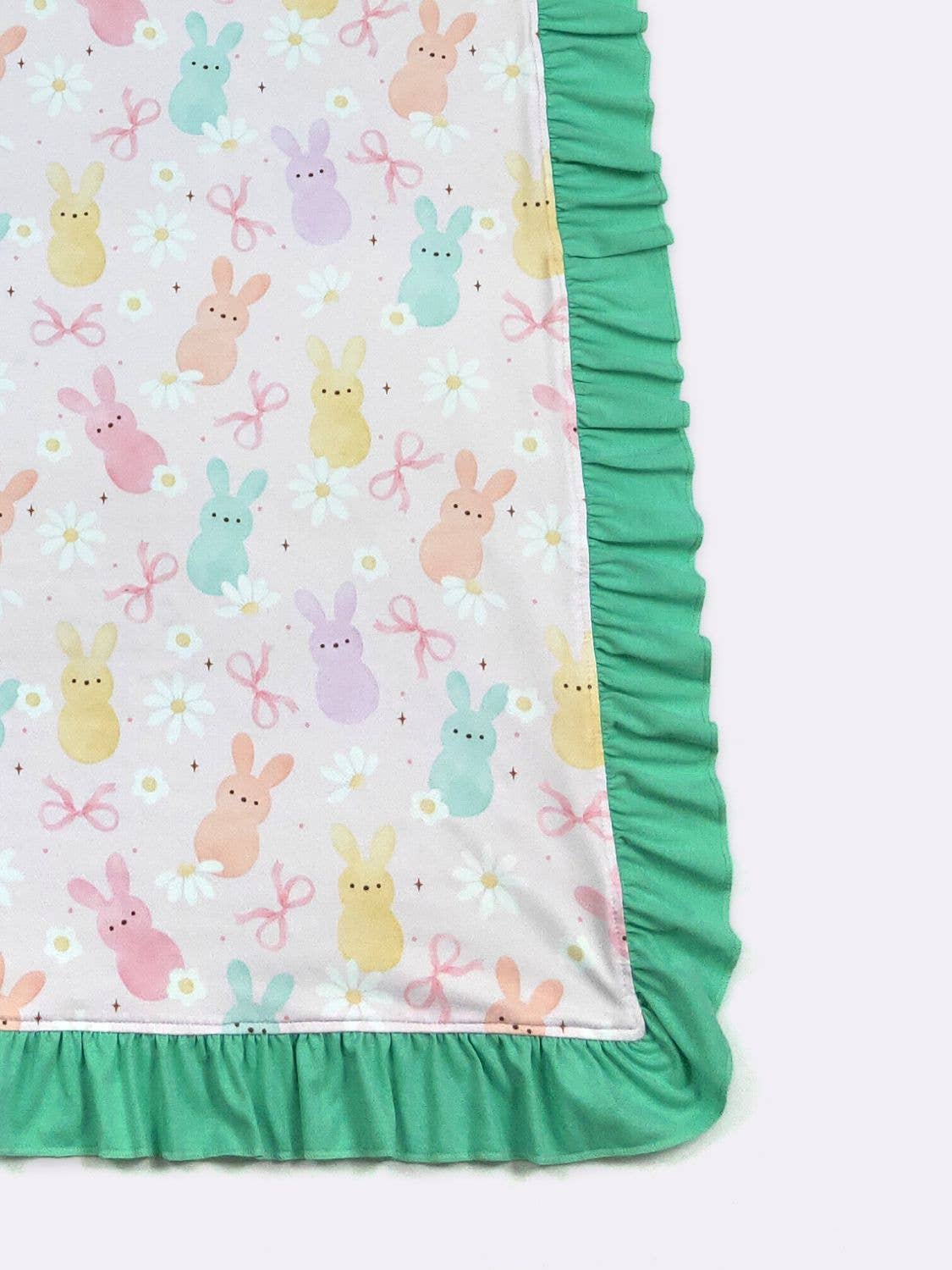 Personalized Pastel Peeps Minky Blanket - Tiny Tots Boutique