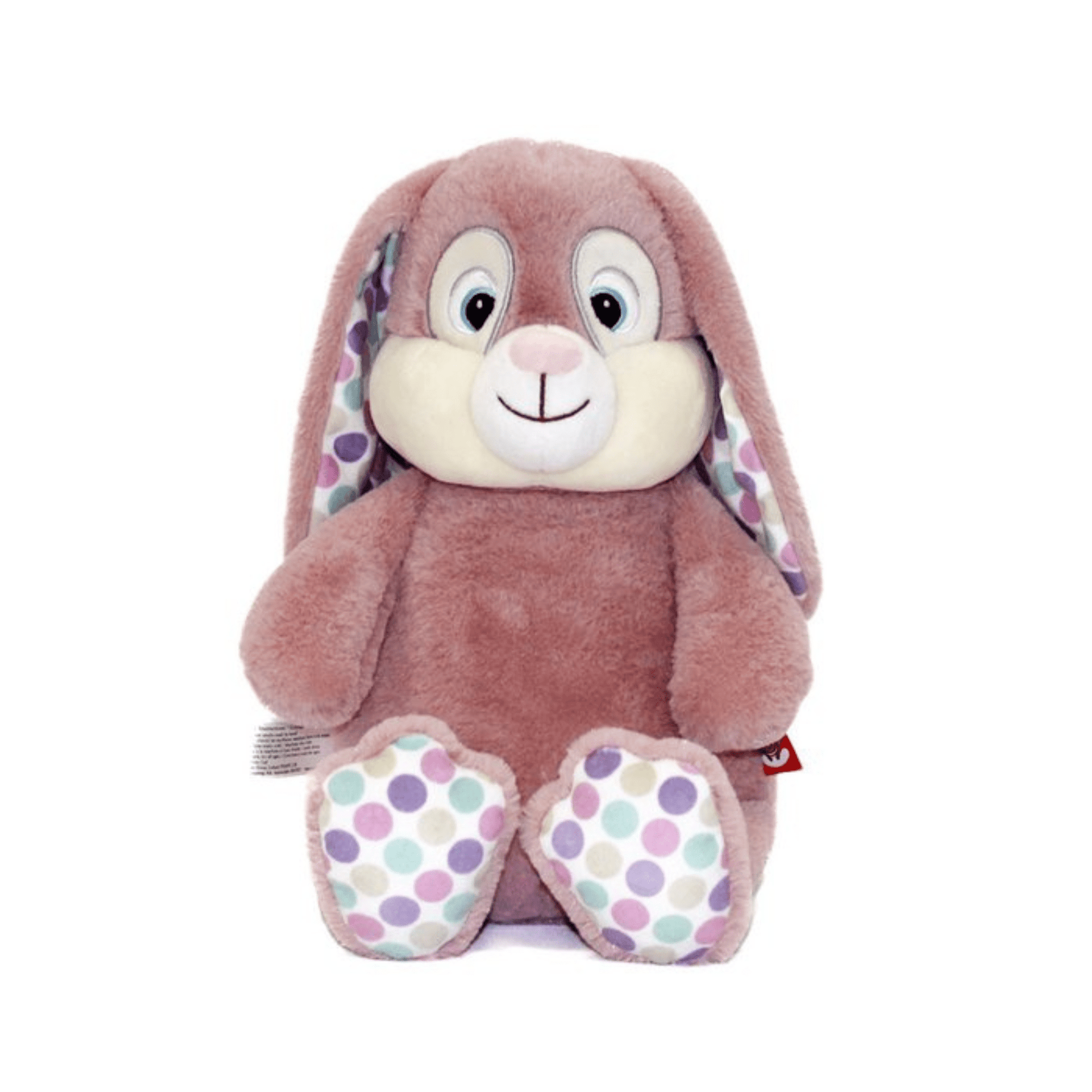 Personalized Plush Bunny - Mauve Color - Tiny Tots Boutique