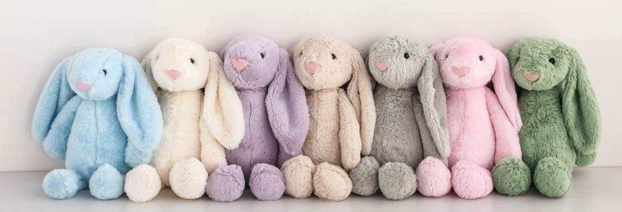 Personalized Plush Bunny with Embroidered Name - Tiny Tots Boutique
