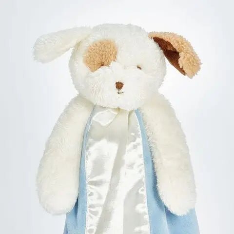 Personalized Plush Puppy Lovey - Blue - Tiny Tots Boutique