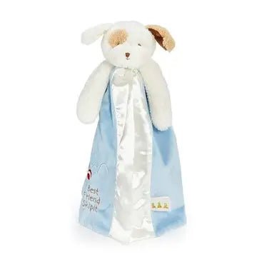 Personalized Plush Puppy Lovey - Blue - Tiny Tots Boutique