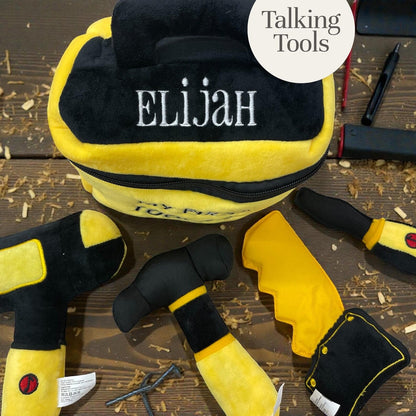 Personalized Plush Toolbox - Tiny Tots Boutique