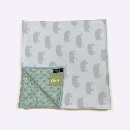 Personalized PotBelly Minky Blanket - Tiny Tots Boutique