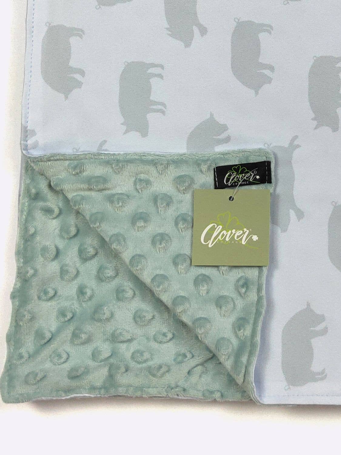 Personalized PotBelly Minky Blanket - Tiny Tots Boutique