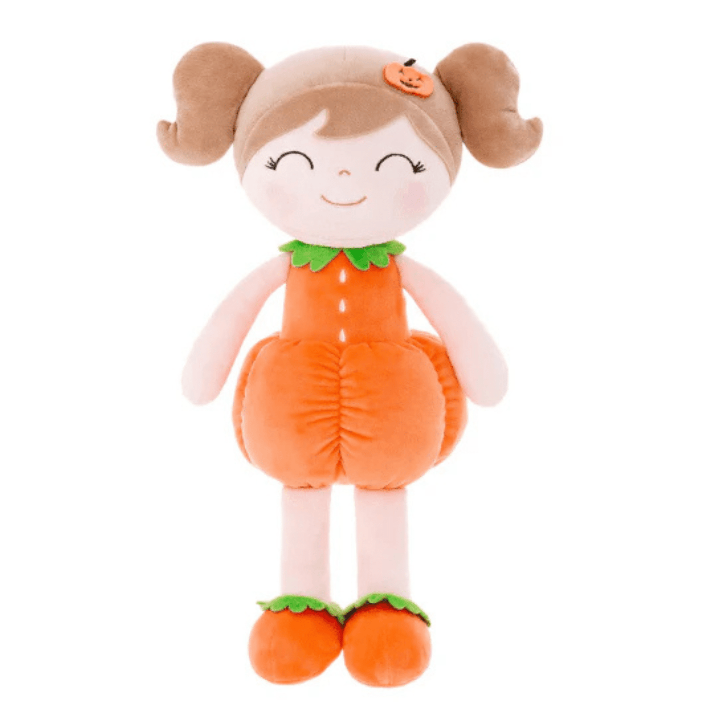 Personalized Pumpkin Plush Doll - Tiny Tots Boutique