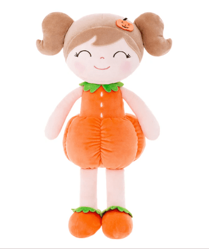 Personalized Pumpkin Plush Doll - Tiny Tots Boutique