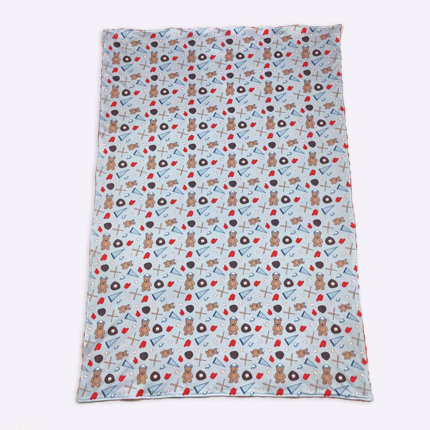 Personalized Rookie Minky Blanket - Tiny Tots Boutique