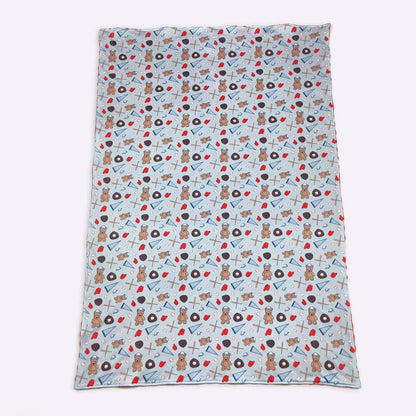 Personalized Rookie Minky Blanket - Tiny Tots Boutique