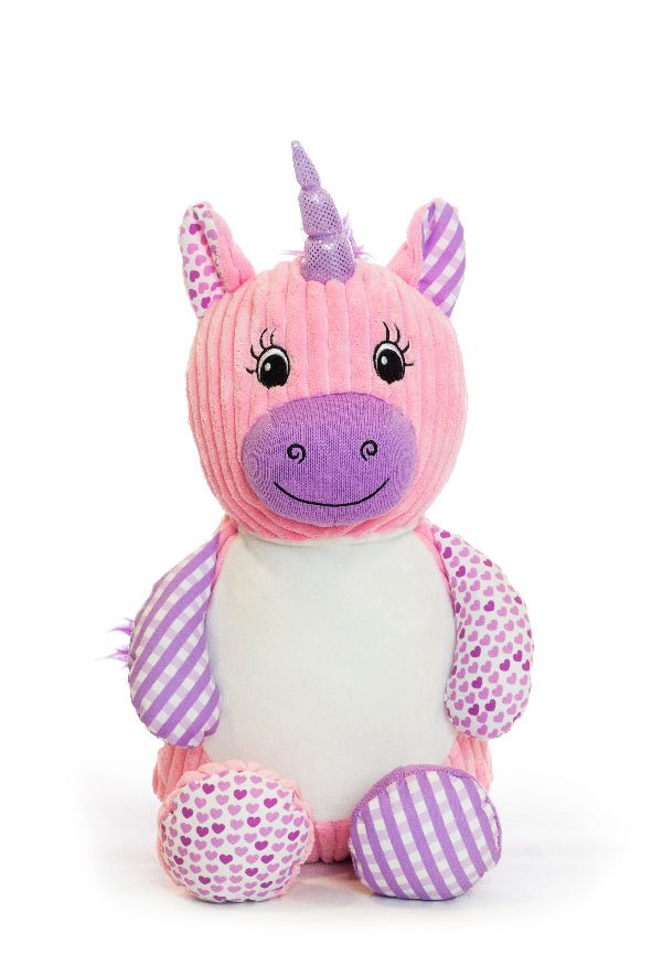 Personalized Sensory Unicorn Plush - Tiny Tots Boutique