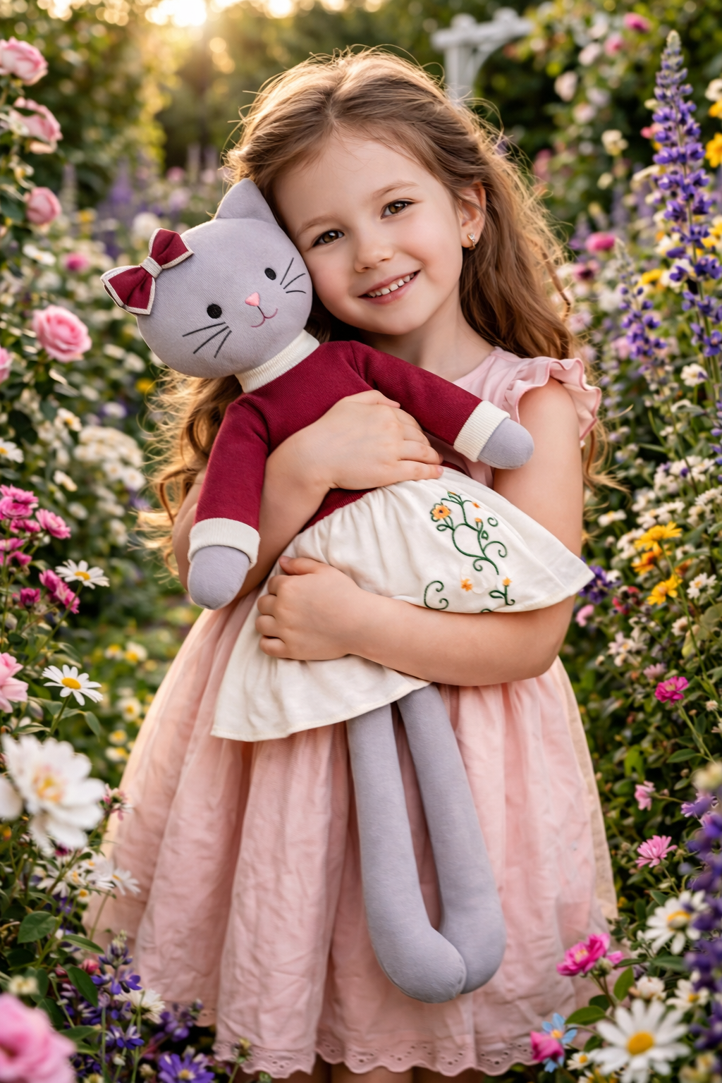 Personalized Soft Cat Doll