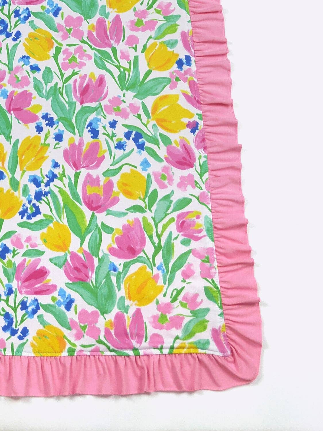 Personalized Springtime Minky Blanket - Tiny Tots Boutique
