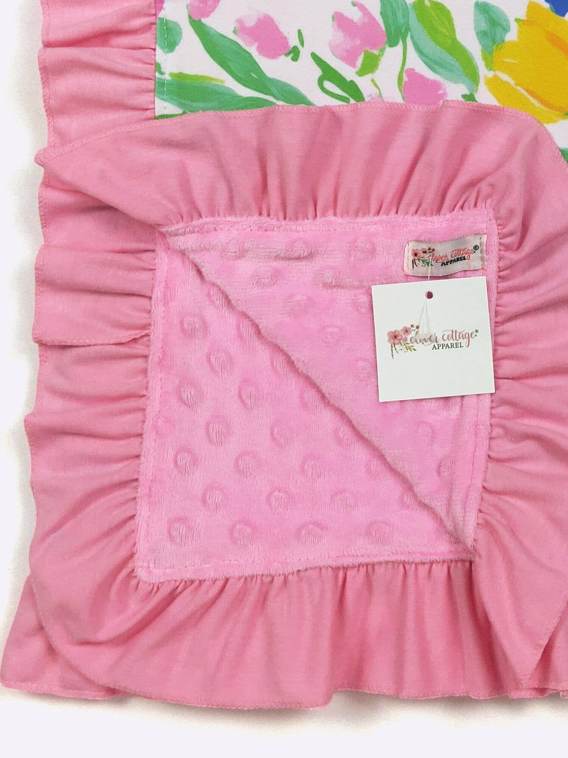 Personalized Springtime Minky Blanket - Tiny Tots Boutique