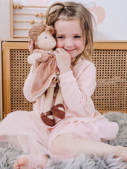 Personalized Vintage Style Plush Doll - Tiny Tots Boutique