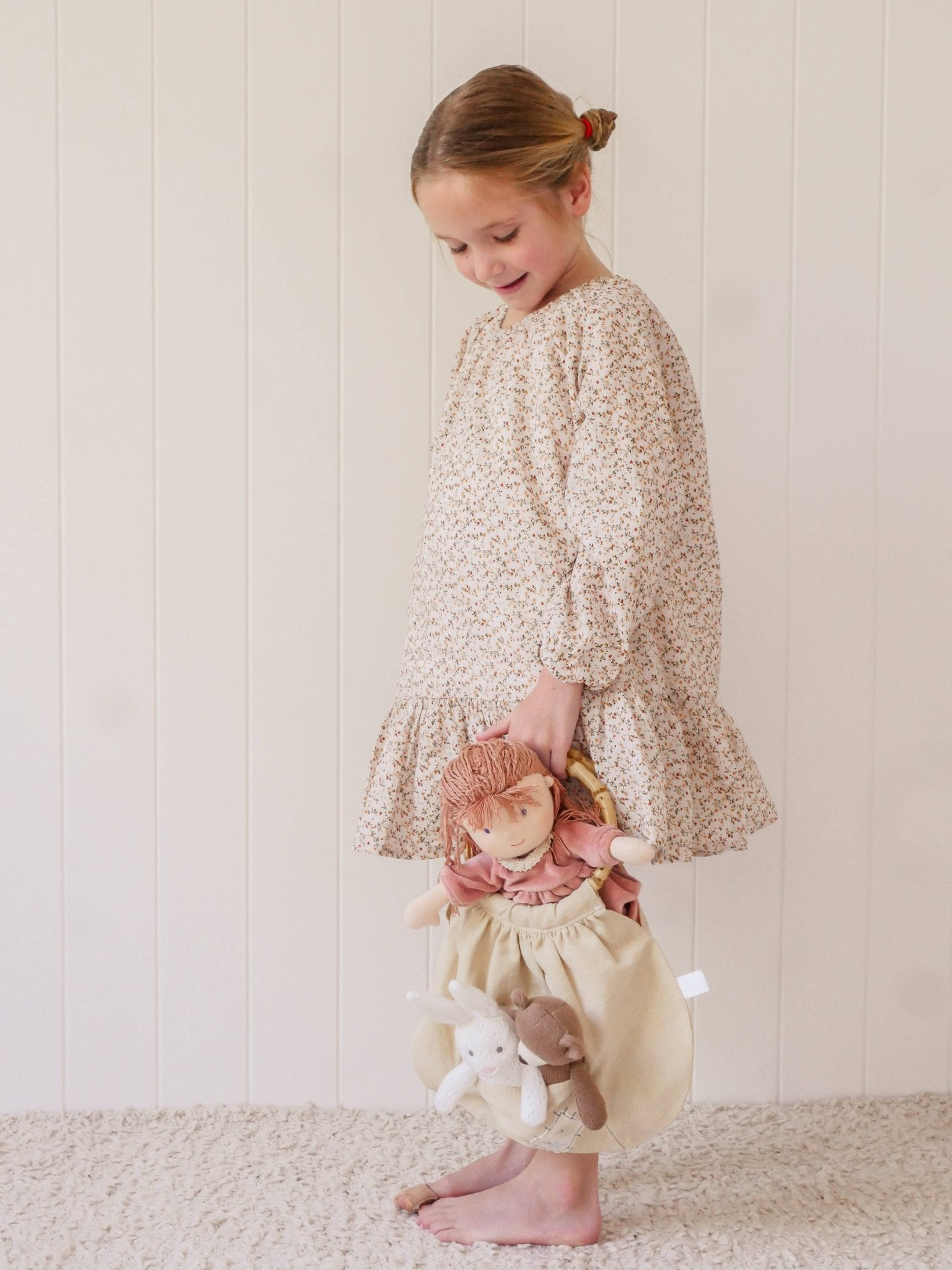 Personalized Vintage Style Plush Doll - Tiny Tots Boutique