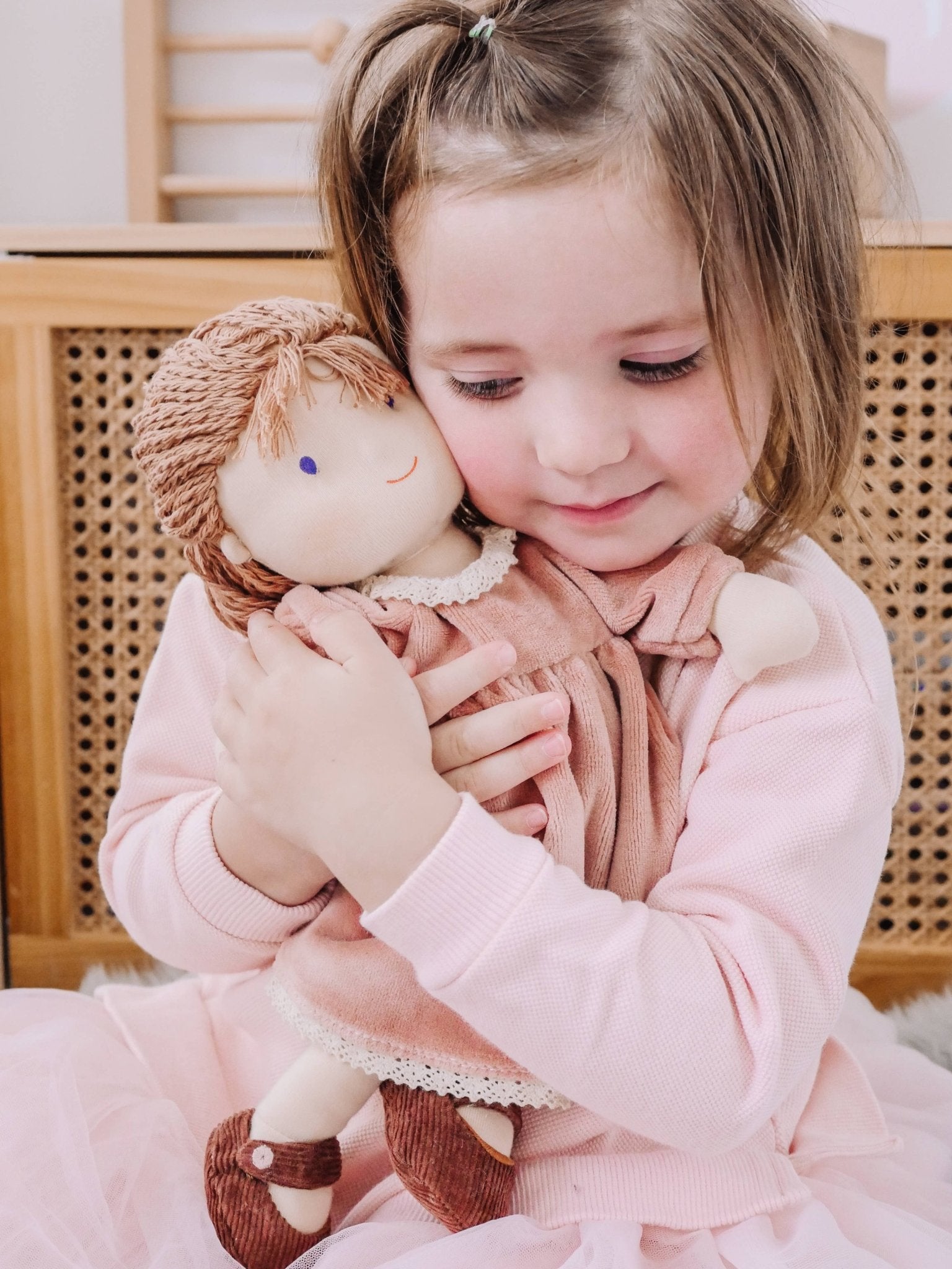 Personalized Vintage Style Plush Doll - Tiny Tots Boutique