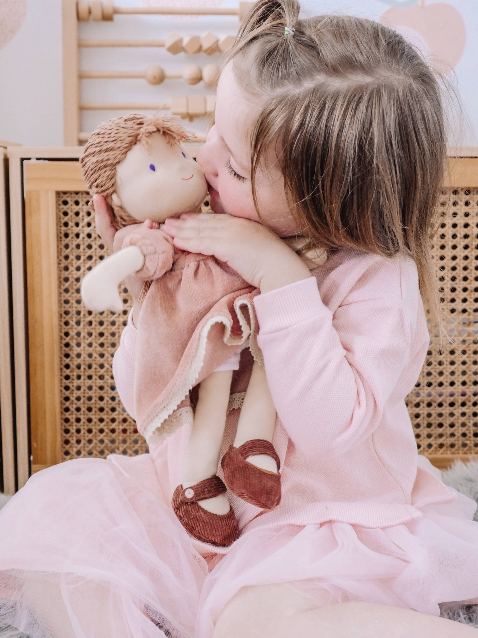 Personalized Vintage Style Plush Doll - Tiny Tots Boutique