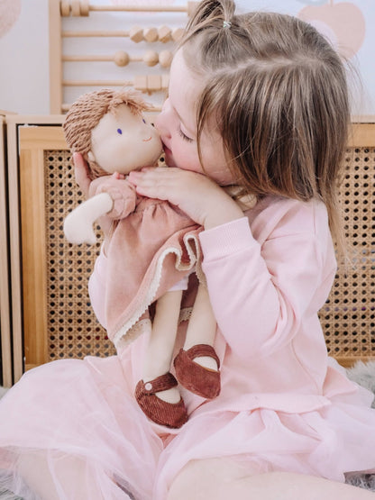 Personalized Vintage Style Plush Doll - Tiny Tots Boutique