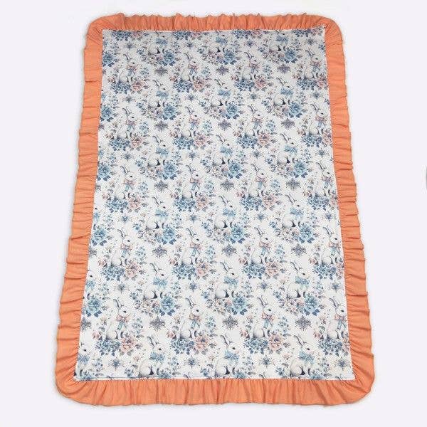 Personalized Whisper Rabbit Blanket - Tiny Tots Boutique