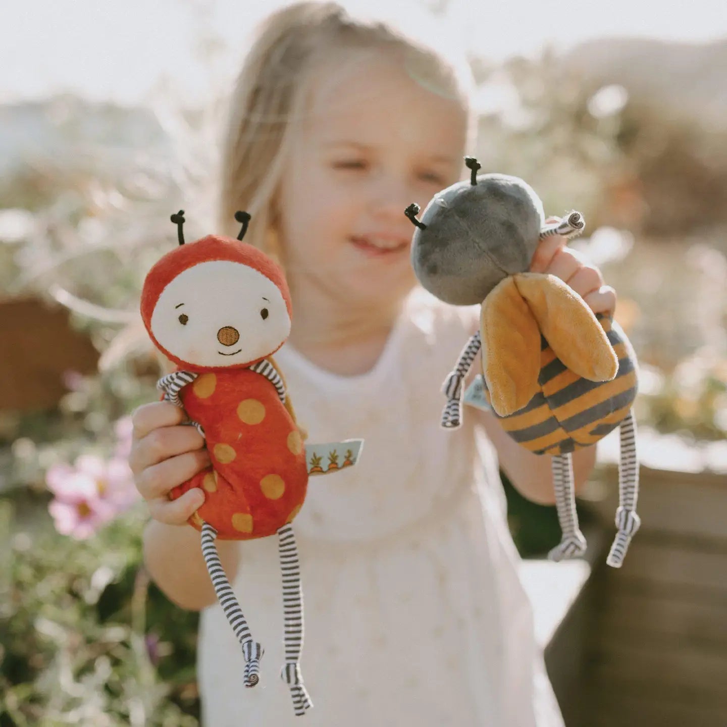 Plush Ladybug Baby Crinkle Toy - Tiny Tots Boutique