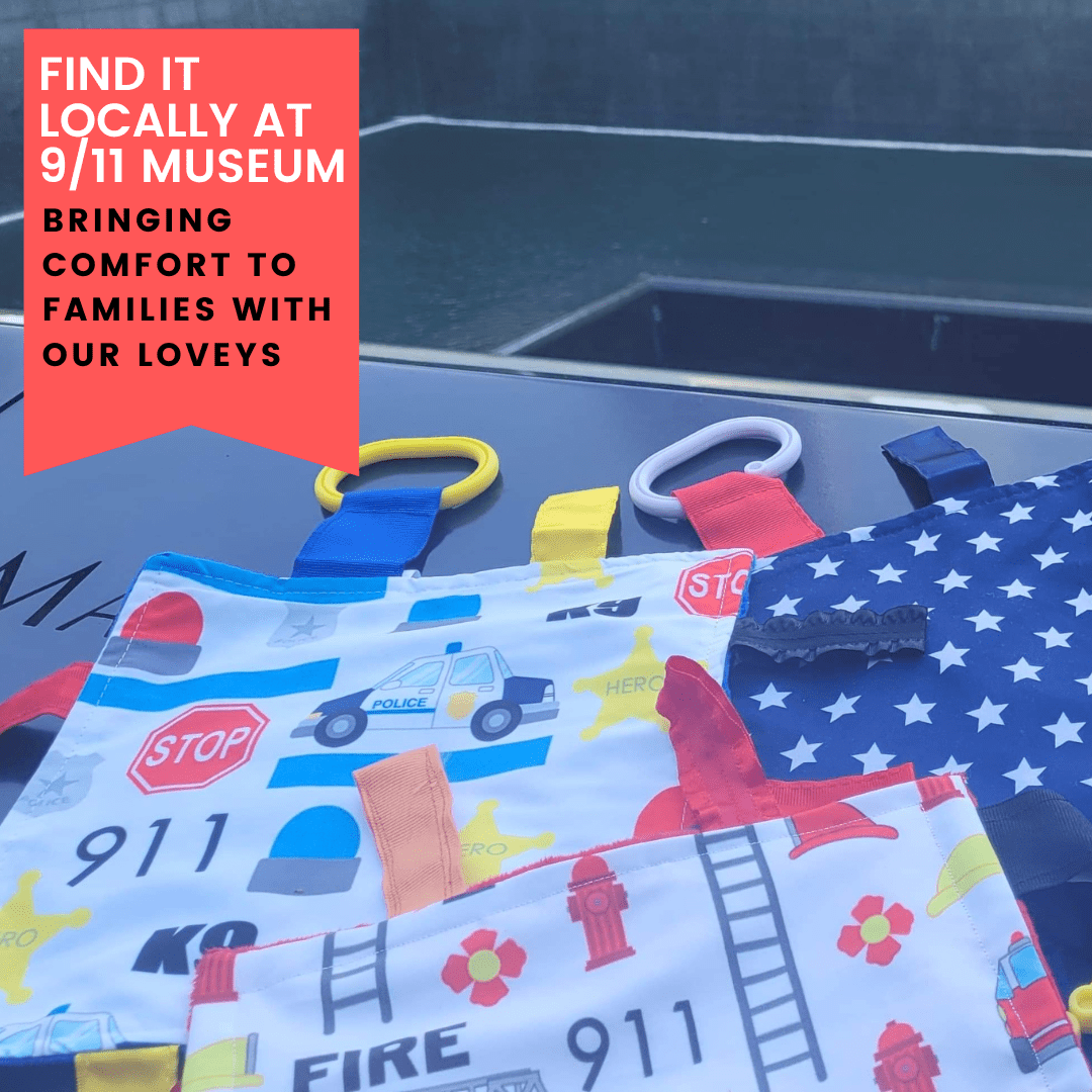 Police Rescue Crinkle Tag Square 8x8 Baby Teach @ Home Toy - Tiny Tots Boutique