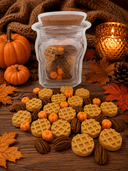 Pumpkin Pecan Waffles Wax Melts. 6 Ounce/Soy Wax Melts - Tiny Tots Boutique